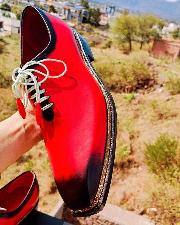 Wholecut Norwegian Oxford in premium leather with double leather sole – Goodyear welted – OX-WN-017