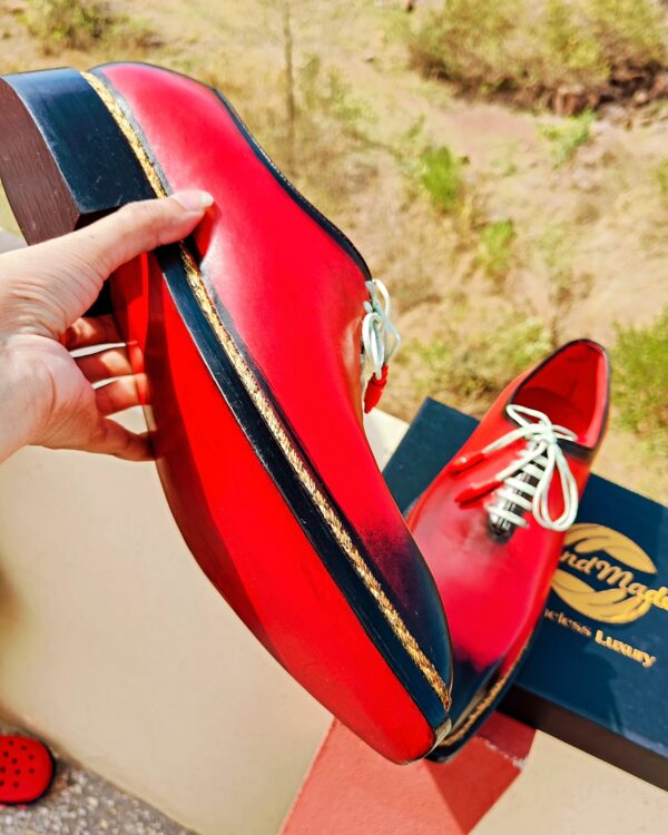 Wholecut Norwegian Oxford in premium leather with double leather sole – Goodyear welted – OX-WN-017