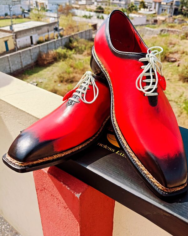 Wholecut Norwegian Oxford in premium leather with double leather sole – Goodyear welted – OX-WN-017